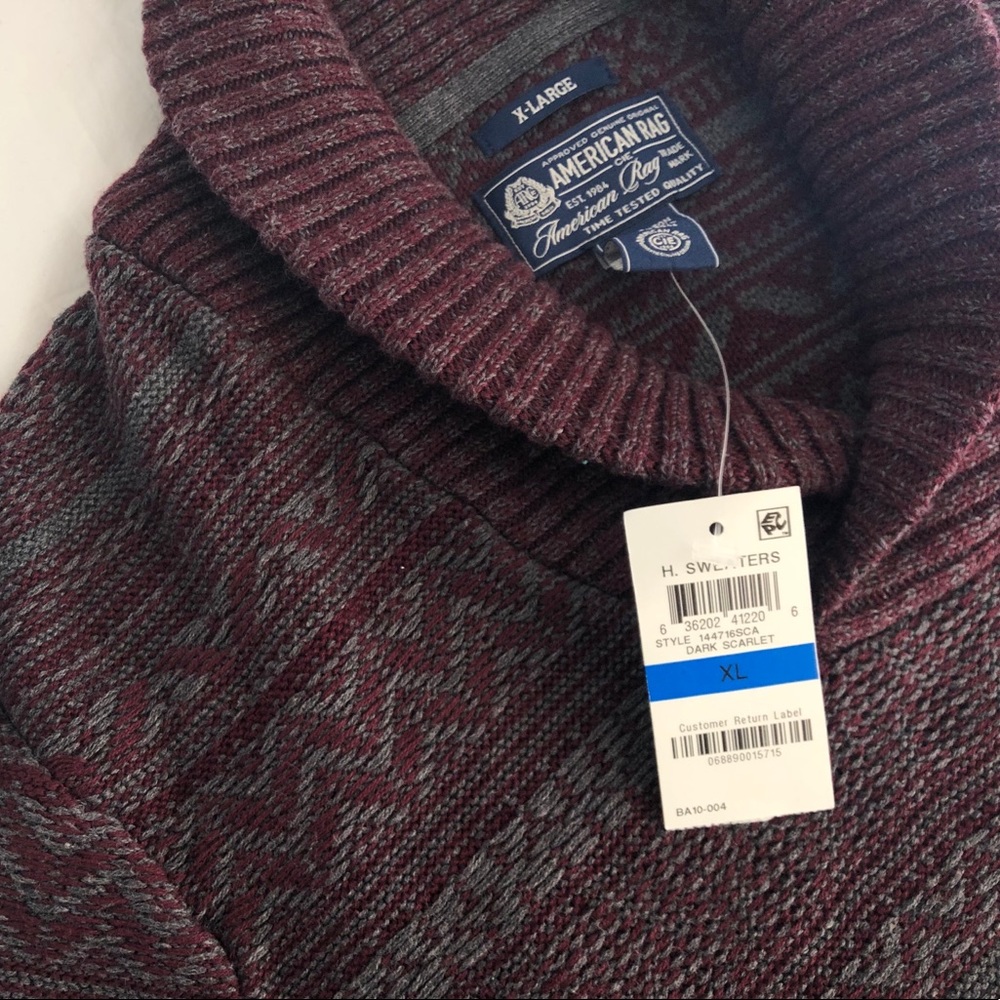 Men’s Shaw-Collar Sweater - XL